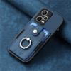 For Redmi Note 12 4G Leather Wallet Id Card Slot Ring Holder Case For Redmi Note 12 Turbo 12R 12 Pro Plus Stand Shockproof Cover