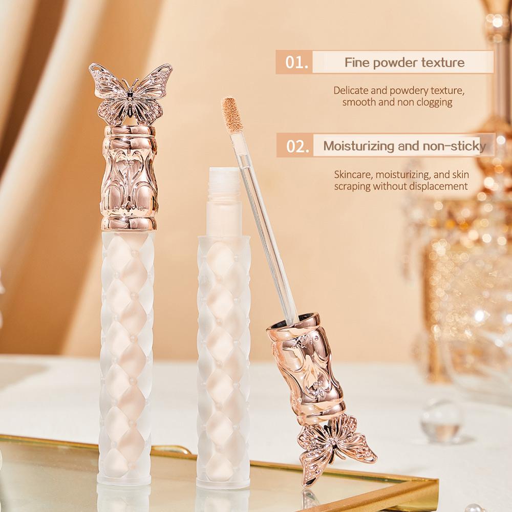 The Butterfly Design Concealer Can Not Only Cover Facial Acne And Dark Circles, But Also Hide Pores And Spots