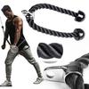 Тяговая веревка для трицепса, прочная нейлоновая веревка для трицепса, насадка на трос, тренажер для бицепса, трицепса, мышц спины и плеч для домашнего спортзала