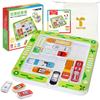 TAETOE Развивающая магнитная парковка Развивающая игра-головоломка-лабиринт для логики мозга Деменция Подарок на день рождения для всех возрастов Машинки 750 штук Игрушечный набор, Дети,