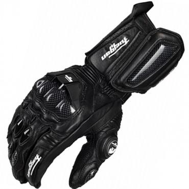 Genuine Leather Motorcycle Gloves Men's Windproof Outdoor Riding Motocross Gloves Touch screen Motociclismo Protective Equipment
