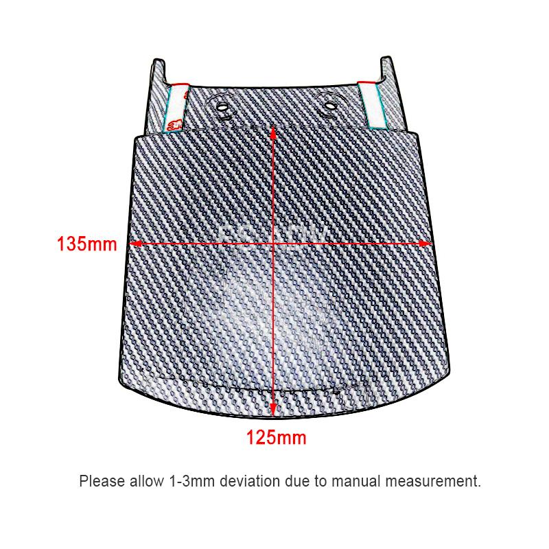 Fit For Tiger Explorer XR/XC/XRx /XCx/XRT/XCA 2016 2017 Motorcycle Carbon Black Front Mudguard Fender Rear Extender Extension