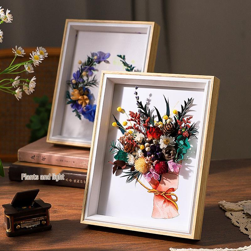 DIY Dried Flower Photo Frame Kit: Women's Day Gift & Children's Icebreaker Activity