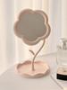 INS Зеркало для макияжа настольное «Облако-цветок»