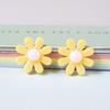 High Quality Fresh Small Flower Without Holes Simple Rounded Corner Patch 10pcs Hair Accessories Bright Face Loose Beads Five Petal Flower