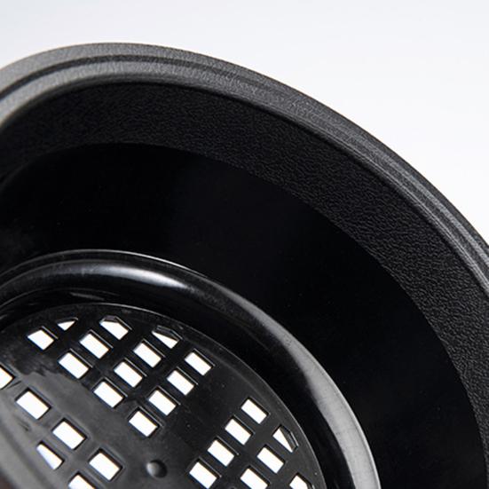 2шт суккулентный горшок небьющийся дышащий пластиковый полый дизайн горшок бонсай для дома