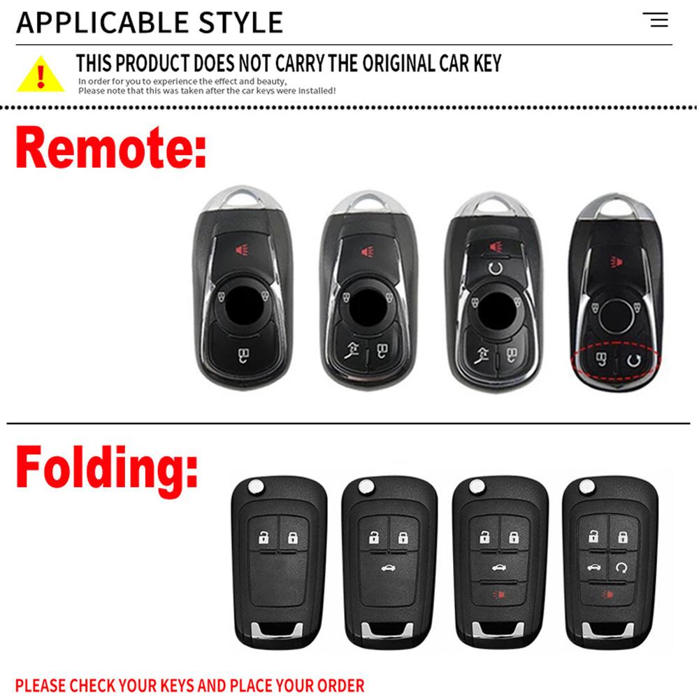 Новый чехол для ключей из цинкового сплава для Chevrolet Cruze Aveo Trax Opel Astra Corsa Meriva Zafira Antara J Buick Key