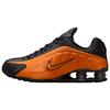 Кроссовки Shox R4 Bright Ceramic Унисекс Оранжевый Черный Металлик-Темно-Серый HQ1988-800