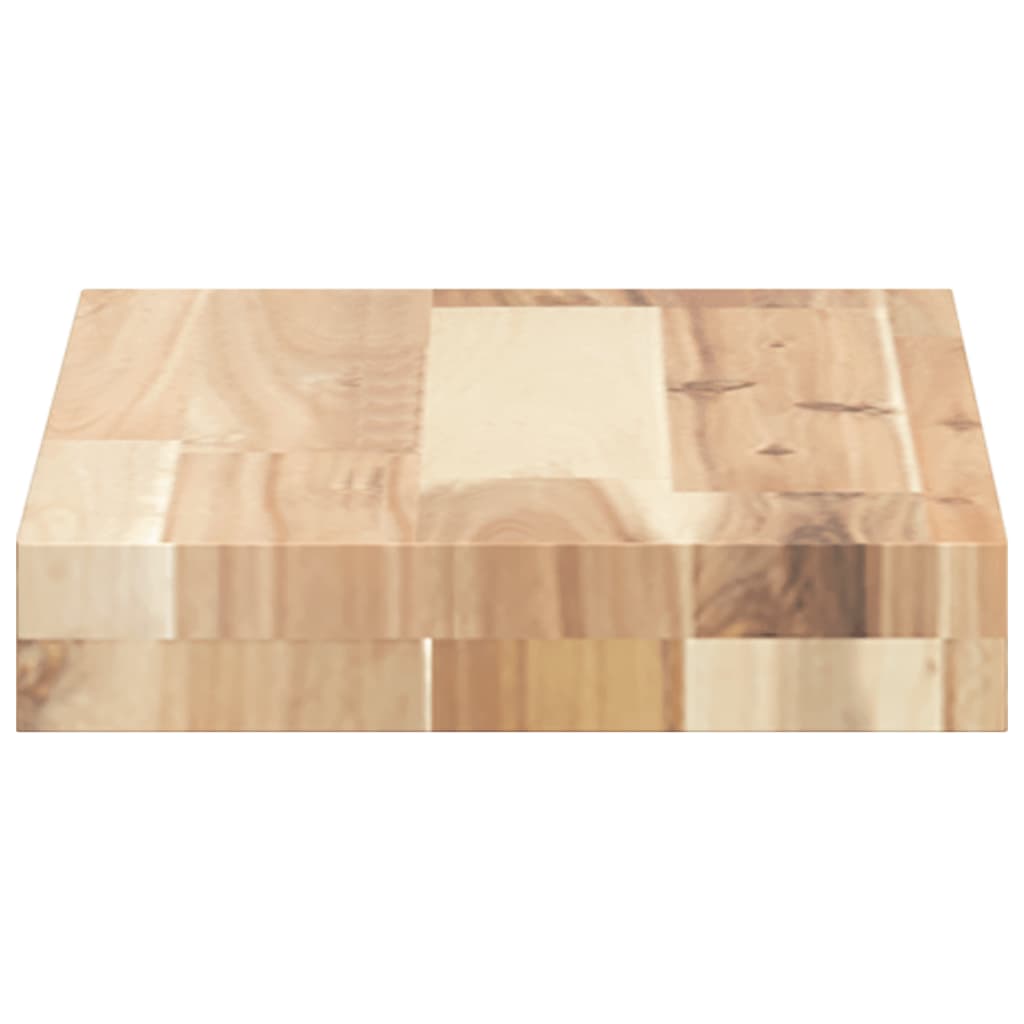 Floating Shelves 4 pcs 60 x 20 x 4 cm Solid Acacia Wood Untreated