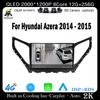 9 lnch для Hyundai Azera 2014 - 2015 Car Carplay Видеоплеер GPS Навигация Мультимедиа Стерео 4G LET
