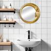 Halloween Mirror Retro Witch Moon Mirrors For Bathroom Wall Multifunctional Halloween Home Decoration For Bedroom Kitchen