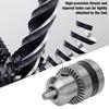 1.-10MM B12 Drill Chuck Adapter Milling Tool Kit Key Type Drill Chuck