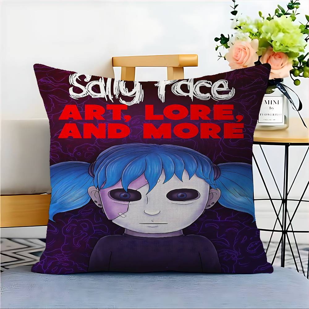 Игровой S-Sally Face Наволочка Мультяшный Подарок Чехол на Подушку Спальня Дом Диван Стул Сиденье Декор Наволочка