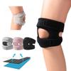 3D Patella Protector Patella Knee Brace Adjustable Soft Patella Protect Band Damping Comfortable Sports Knee Brace