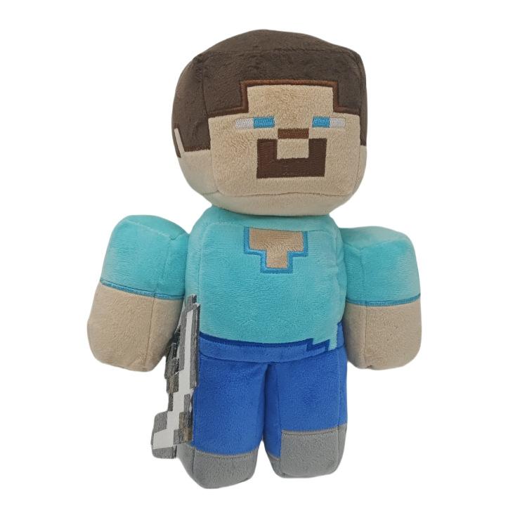 Игровые Фигурки Minecraft Крипер Плюшевый Сидячий Зомби Мягкая Игрушка Лиса Панда Кукла Подарок для Детей