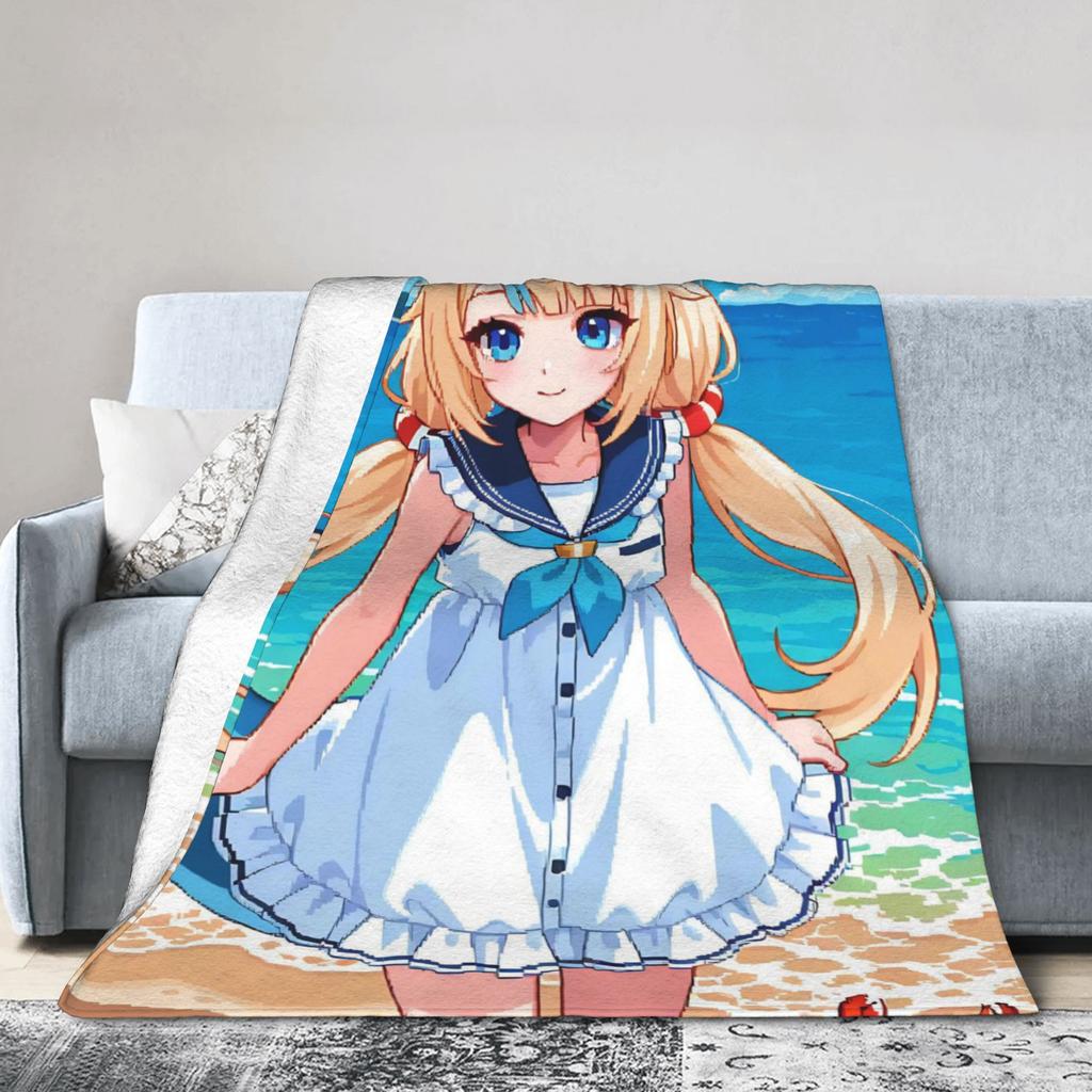 Одеяло Sameko Saba Super Warm Blankets, плюшевый детский плед, удобное фланелевое покрывало для дивана или кресла.