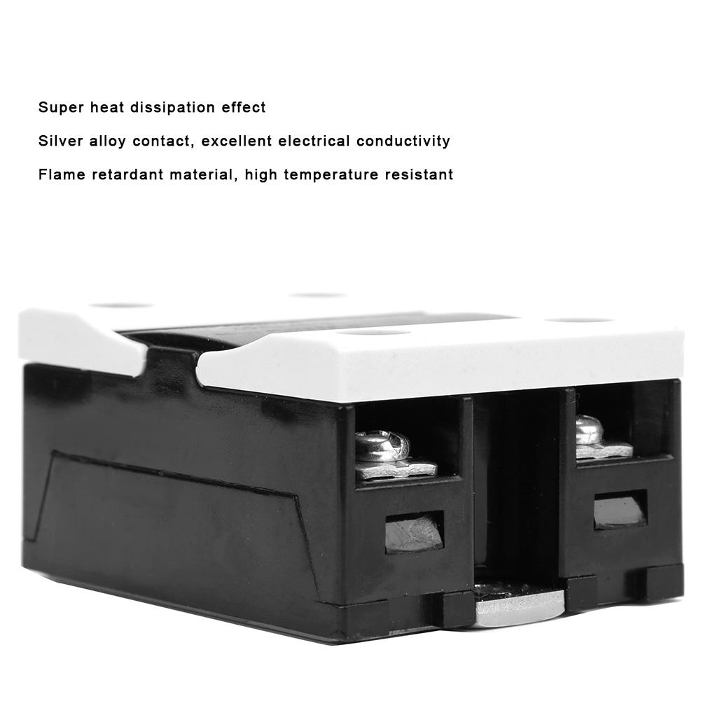 BERM BRM 40VD Solid State Relay 40A DC 0 10V AC 0 250V Flame Retardant Relay