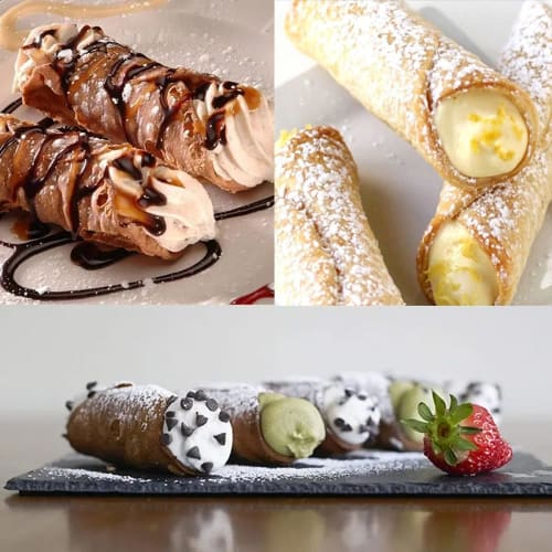 YACHUN Baking Tools, Mold Tools, 8-Piece Set, Cream Horn Molds, Cylindrical Cornets, Baking Bread, Bread Supplies, Stainless Steel, Cannoli, DIY, Brea