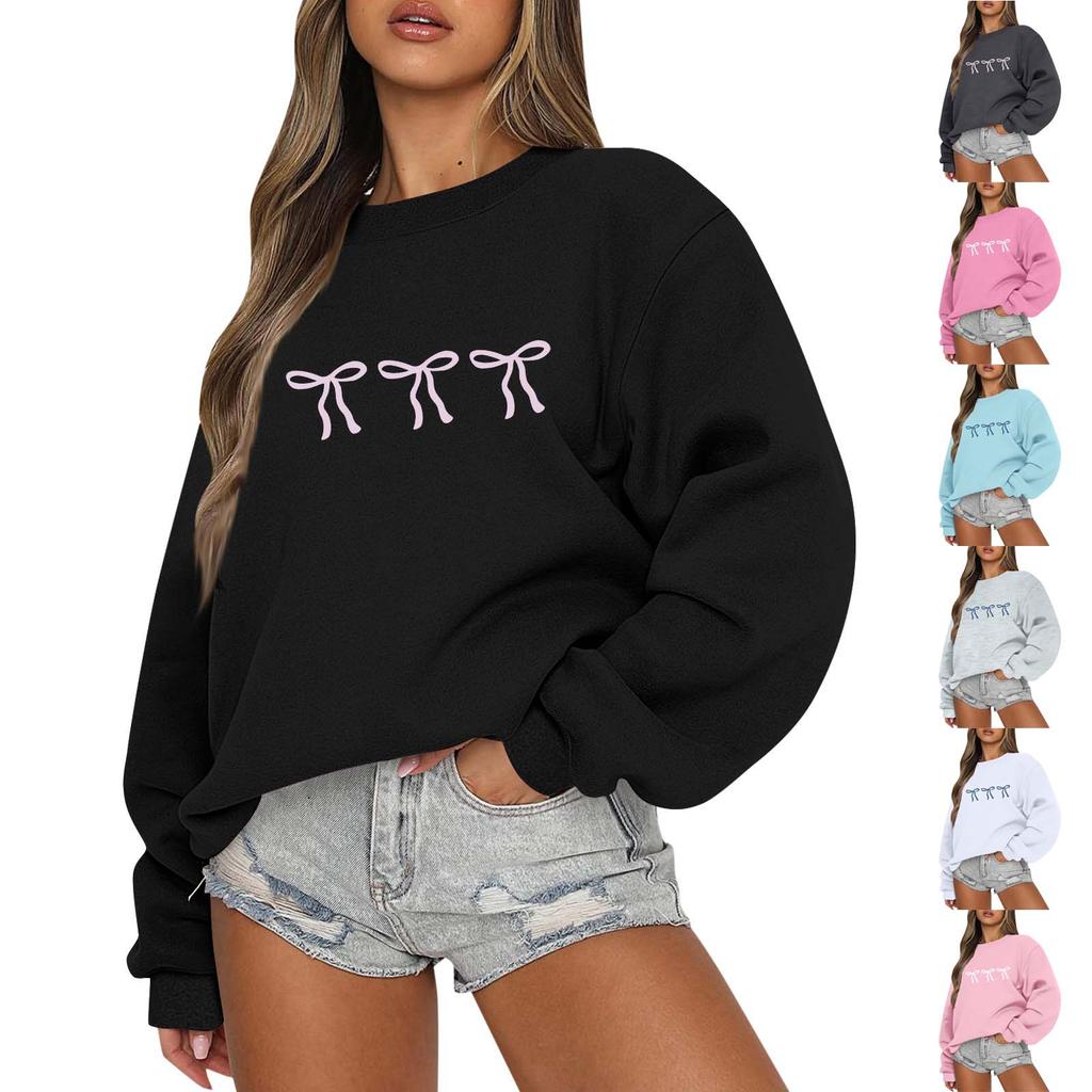 Women's Colorblock Sweatshirt Long Sleeve Round Neck Casual Comfortable Loose Lightweight Women's Sweatshirt