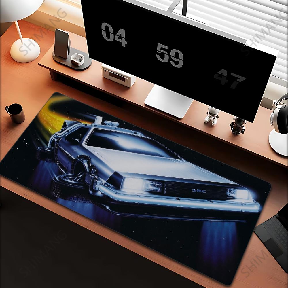 Back To The Future Large Mouse Pad xcm Computer Mousepad Big Keyboard Mat Car Table Carpet Big Desk Mats Rubber Rugs