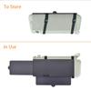 Car Sun Visor Extender Antiglare Sun Blocker Sun Visor Extender Windshield and Side Window Sunshade and UV Rays Blocker - Black