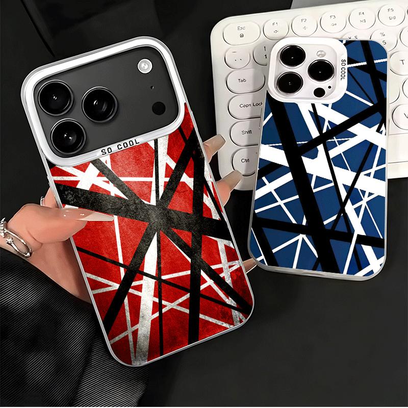 Мягкий чехол для телефона с графикой Эдди Ван Халена для iPhone 15 16 17 Pro Max 17Air 16E 14 Plus 13 12 Mini Ударопрочная задняя крышка Sh