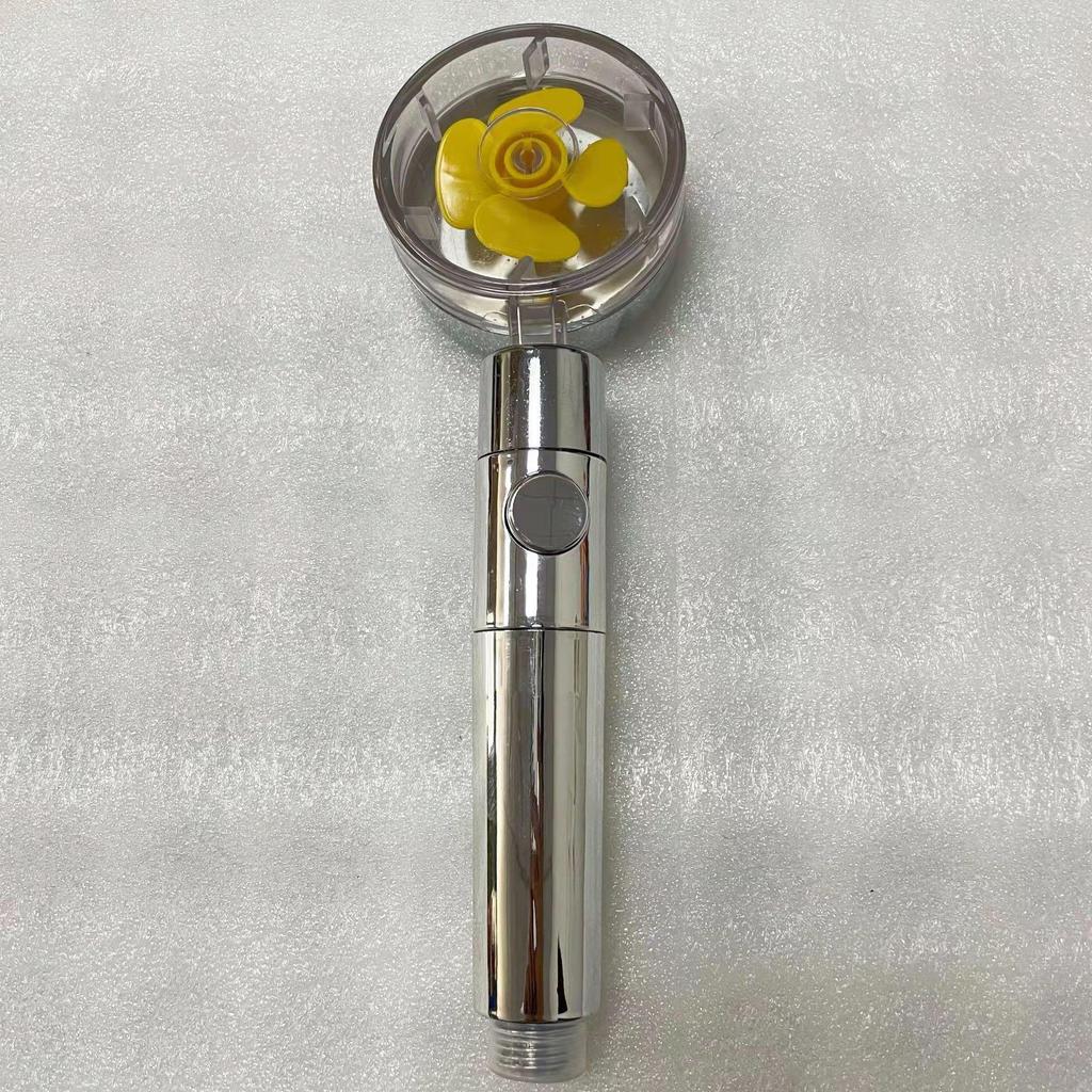 Ванная турбина напорный душ головка комплект для небольшой талии Booster