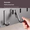Punch-Free Stainless Steel Kitchen Knife Holder with Utensil Caddies