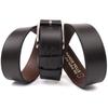 Стильный мужской кожаный ремень GRANDE PELLE Leather Belt 21462 Коричневый