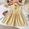 Летнее платье ципао без рукавов для девочек (BXB191)