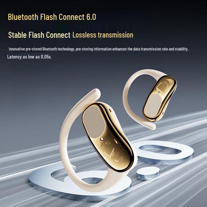 Lenovo Беспроводная Bluetooth-гарнитура LK7 с открытым ухом и заушным креплением