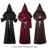 3 шт./компл. негабаритная накидка унисекс с капюшоном, плащ с длинными рукавами длиной до пола, накидка на Хэллоуин, костюм для косплея