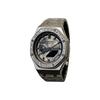 Casio Мужские часы с жидкокристаллическим и аналоговым двойным дисплеем, серия 44 мм, белые, GA-2100SB-1A(Watch3--)