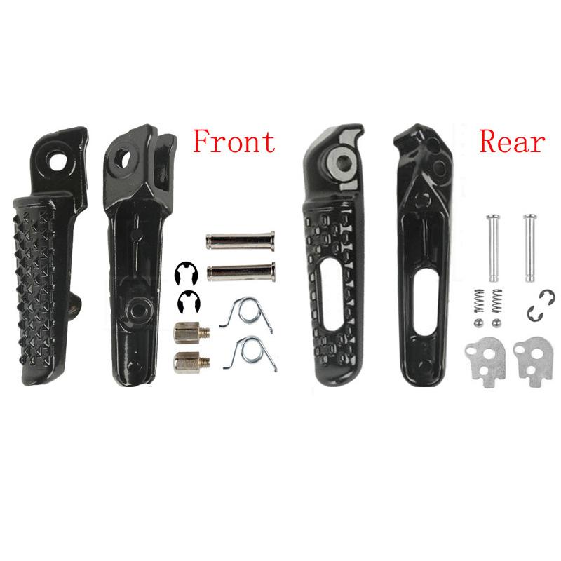 For Honda CBR600RR 2003-2006 CBR1000RR 2004 2005 2006 2007 2008 2009 2010 2011-2014 Motorcycle Front Rear Footrests Foot pegs