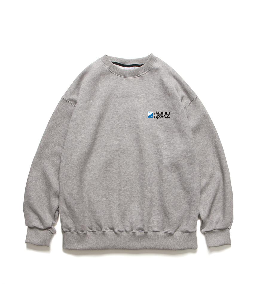 ABNORMALTHING Rd Crewneck Light Grey