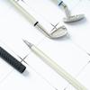 Качественный набор шариковых ручек для гольфа для офиса и вечеринок Металлическая шариковая ручка