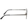 Очки для чтения Fujita Optical для мужчин, металлическая оправа, сила +1.0, Цвет: оружейный металл, Модель: K-16 +1.00