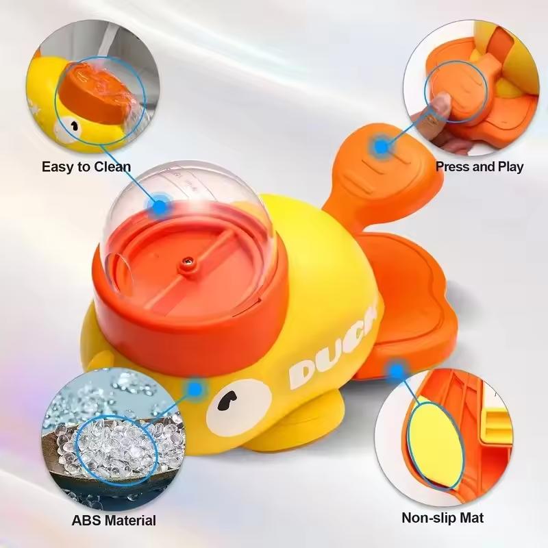 Cat Dog Food Feeder Cartoon Duck Design Pet Snack Puzzle Feeder Anti-Slip Puppy Automatic Dog Cat Food Dispenser Toy The Plastic
