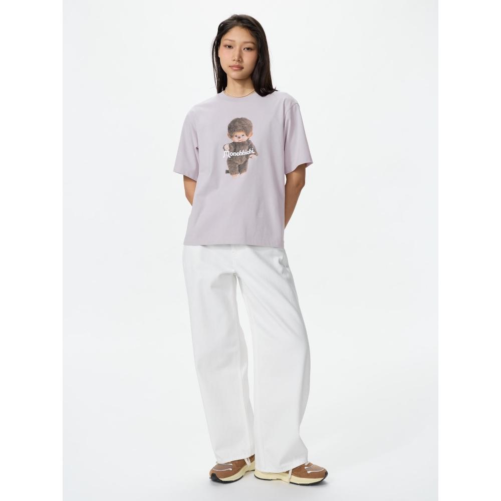 Uniqlo Япония Мончичи У Расслабленный крой