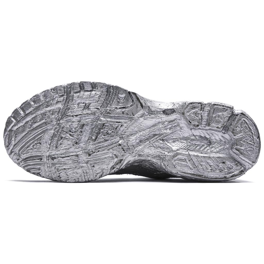 Asics Empty Behavior X  Gel-Nimbus 10.1 Retro Trend Y3K Slip-Resistant Durable Casual Running Shoes Unisex Sneaker Liquid-Silver 1203A543-500EB