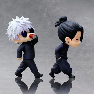 Милая Аниме Фигурка Jujutsu Kaisen Q Версия Солнечные Очки Сугуру Гето Гето Сугуру Самая Сильная Пара Фигурка Действия Украшение Игрушка Подарок
