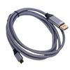 Кабель Type-C — DisplayPort подходит для ноутбуков MacBook Pro Air, Plug and Play, 8K 60 Гц, USB-C — DisplayPort, тканевый кабель.