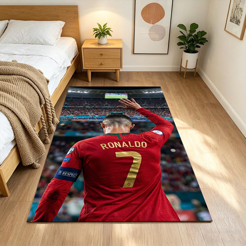 Cristiano Ronaldo Floor Mat Design for Living Rooms Foyer Kitchen Decorate room Anti-slip Rug Office home decor