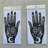 Painting Airbrush Hollow Drawing India Henna Kit Temporary Decal Body Art Template Tattoo Stencils
