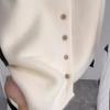 Французская мода трикотажный жилет женский ранний весенний кардиган верхняя одежда джемпер жилет свободные топы без рукавов плечи