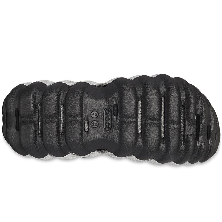 Crocs Мужские кроссовки Echo Clog Reflective Grey Black 208795-0WN