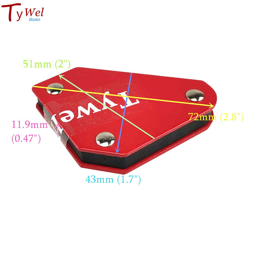 Сварочный локатор 9LB Позиционер с сильным магнитом 45 90135 Приспособление для пайки Магнитный сварочный держатель