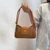 Новая ретро сумка-полумесяц под мышкой женская модная темпераментная простая и универсальная одноплечевая кроссбоди маленькая квадратная сумка