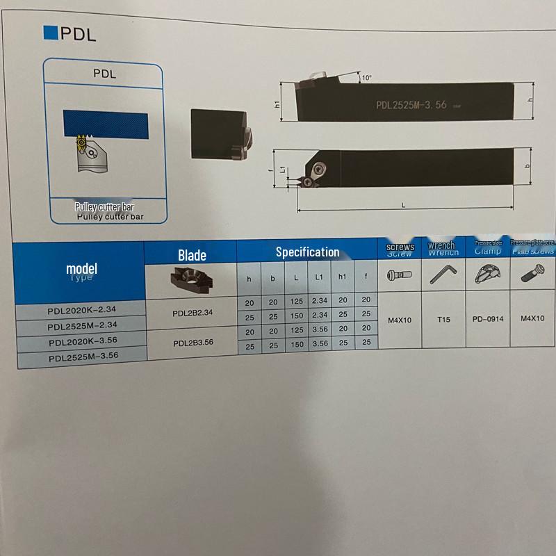 Фрезерный станок с ЧПУ PDL2020K Расточная головка/Держатель инструмента для шкива