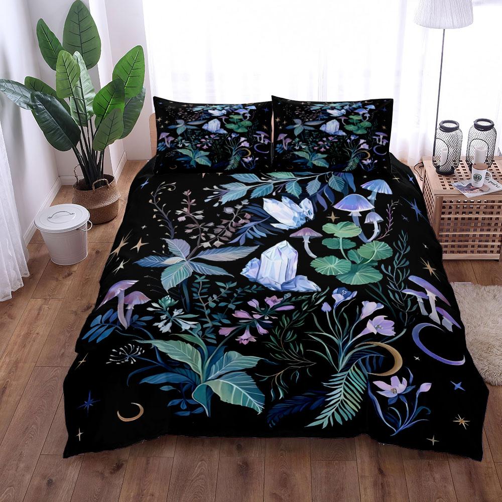 Olive Garden N Serpent Mystery Duvet Cover Set King Queen Double Full Twin Single Size Bed Set